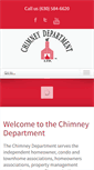 Mobile Screenshot of chimneydepartment.com